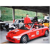 平成ビートでレース.JPG