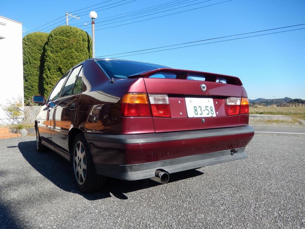 リアバンパーの塗装を修復しました。