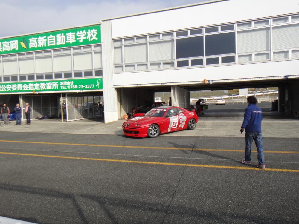 Alfaromeoテスト走行